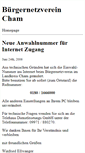 Mobile Screenshot of bnv-cham.de